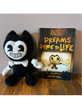 Bendy and the Ink Machine Plush Dreams Come to Life Book 2017 Bendy Collectible